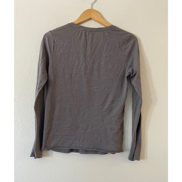 Victoria's Secret Women's Long Sleeve Top Small Gray Glitter Heart Love Pullover - Picture 2 of 8